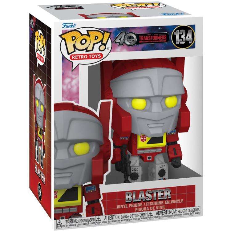 Funko PO!P RETRO TOYS TRANSFORMERS G1 BLASTER VIN FIG