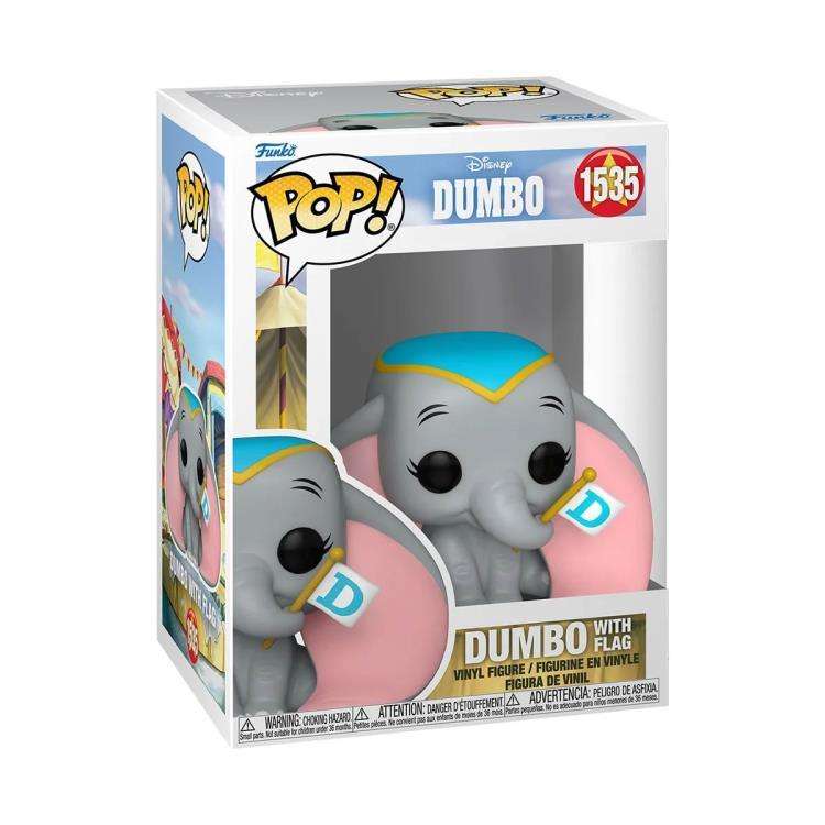 Funko POP! DISNEY DUMBO DUMBO W FLAG FIG