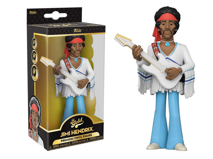Funko! VINYL GOLD JIMI HENDRIX 5IN VINYL FIG