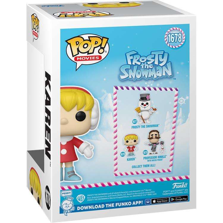 Funko POP! MOVIES FROSTY THE SNOWMAN S2 KAREN VIN FIG