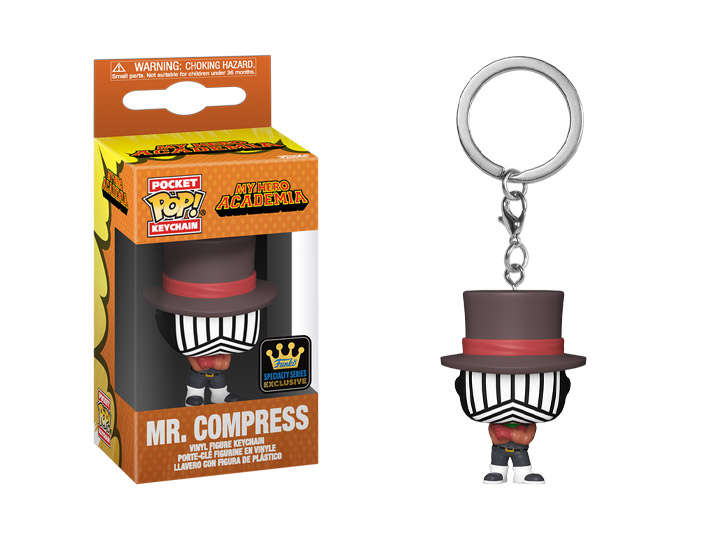 Funko POP! KEYCHAIN MHA MR COMPRESS (HIDEOUT)