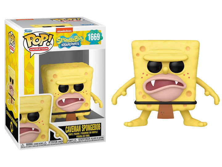 Funko POP! TV SPONGEBOB SQUAREPANTS 25TH CAVEMAN SPONGEBOB VIN FIG