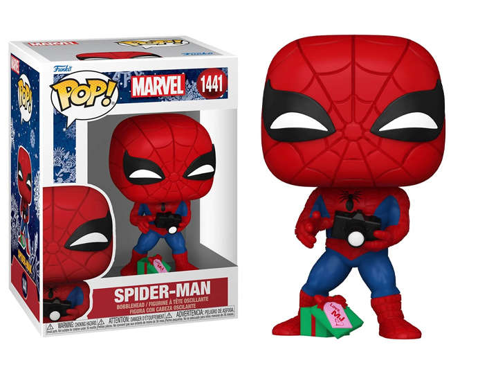 Funko POP! MARVEL SPIDER MAN W OPEN GIFT VIN FIG