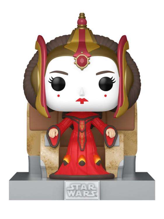Funko POP! DELUXE STAR WARS AMIDALA ON THRONE VIN FIG