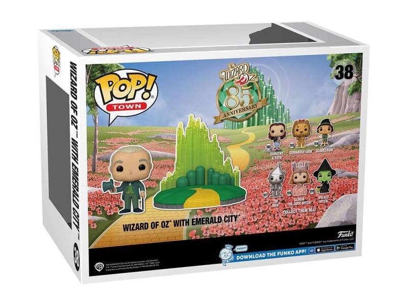 Funko POP! TOWN WIZARD OF OZ EMERALD CITY WIZARD VIN FIG
