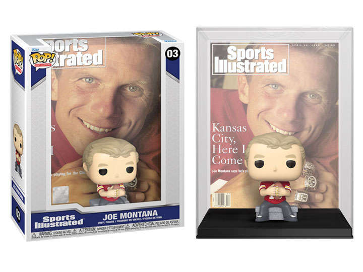 Funko POP! SLAM COVER NFL JOE MONTANA VIN FIG