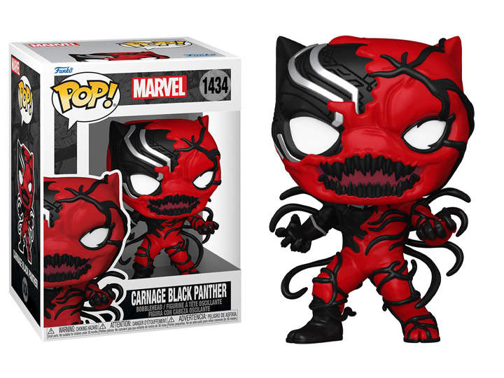 Funko POP! MARVEL CARNAGEIZED BLACK PANTHER VIN FIG