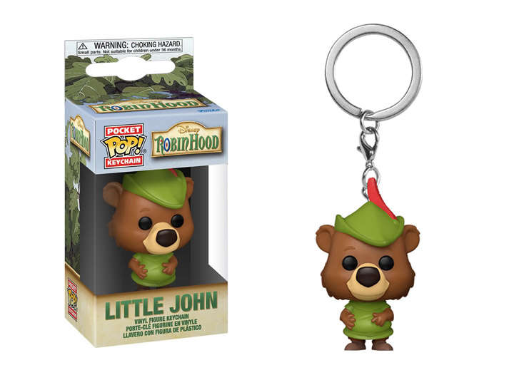 Funko POP! KEYCHAIN ROBIN HOOD LITTLE JOHN VIN FIG