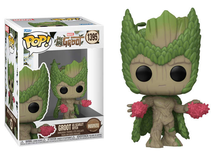 Funko POP! MARVEL WE ARE GROOT SCARLET WITCH VIN FIG