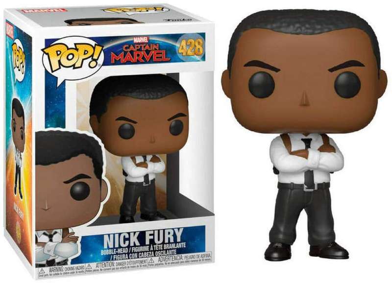 Funko! POP MARVEL CAPTAIN MARVEL NICK FURY VINYL FIG