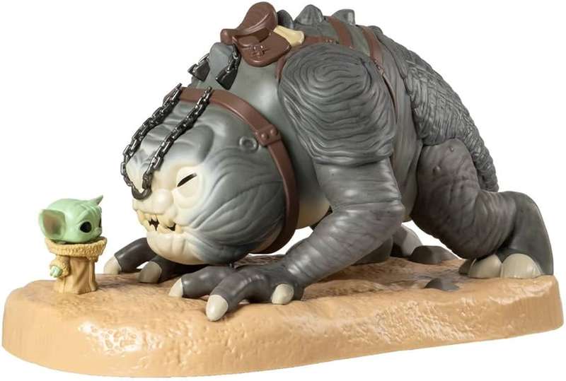 Funko POP! JUMBO SW BOOK OF BOBA FETT GROGU W/ RANCOR VIN FIG