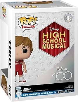 Funko POP! MOVIES D100 HIGH SCHOOL MUSICAL TROY VIN FIG