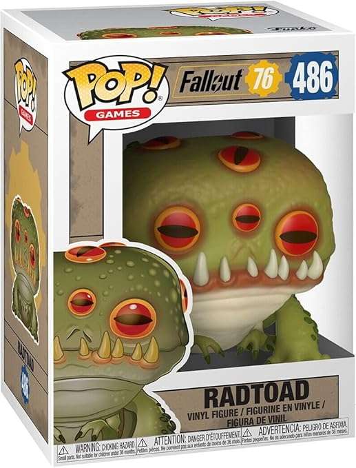 POP GAMES FALLOUT 76 RADTOAD VINYL FIG