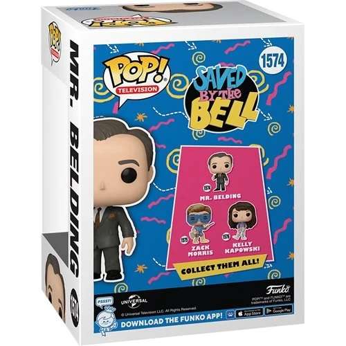 Funko POP! TV SAVED BY THE BELL 30TH MR BELDING VIN FIG