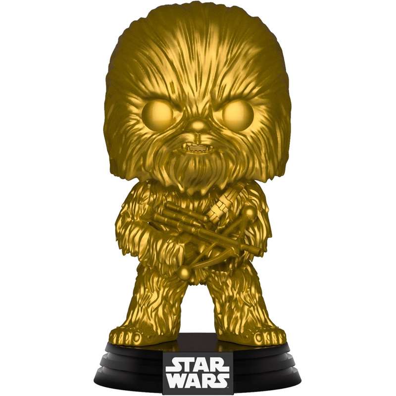 Funko POP! CHEWBACCA (GOLD) #63 VINYL FIG