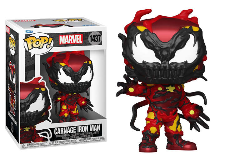 Funko POP! MARVEL CARNAGEIZED IRON MAN VIN FIG