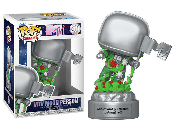 Funko POP! AD ICONS MTV 40TH MOON PERSON VIN FIG