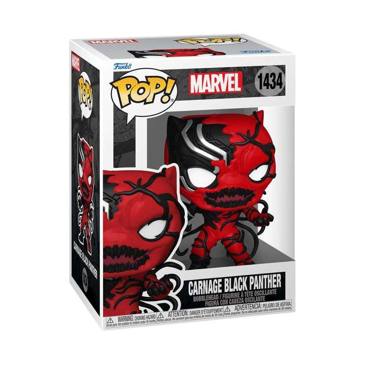 Funko POP! MARVEL CARNAGEIZED BLACK PANTHER VIN FIG