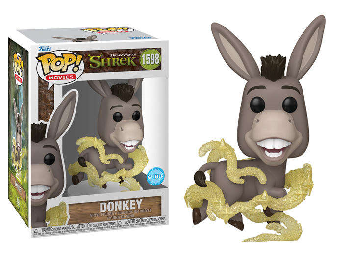 Funko POP! MOVIES SHREK DREAMWORKS 30TH DONKEY VIN FIG