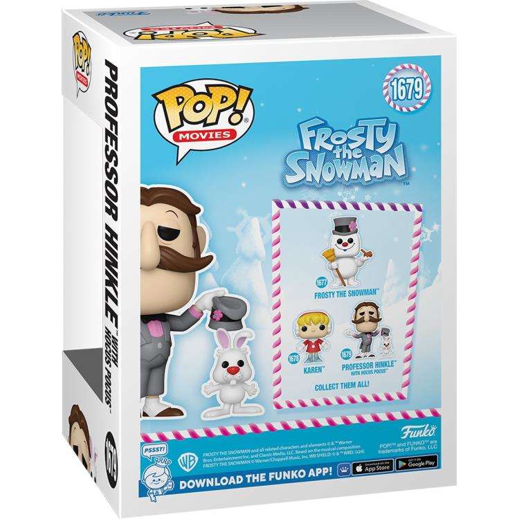 Funko POP! & BUDDY FROSTY THE SNOWMAN S2 PROF HINKLE W HP VIN FIG