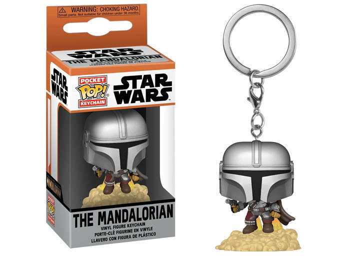 POCKET POP SW MANDALORIAN W/BLASTER KEYCHAIN