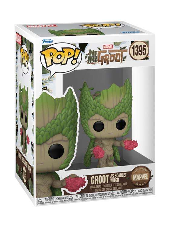 Funko POP! MARVEL WE ARE GROOT SCARLET WITCH VIN FIG
