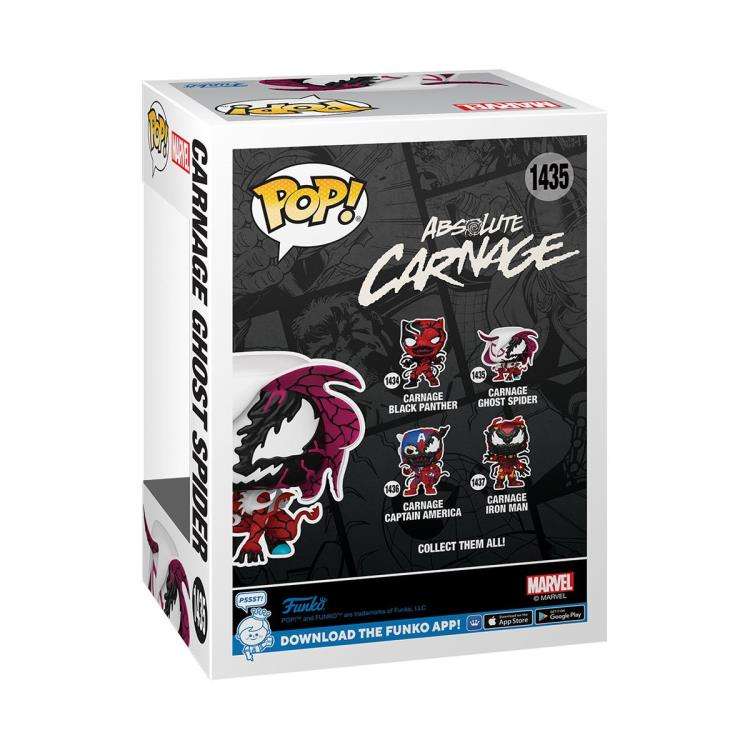 Funko POP! MARVEL CARNAGEIZED GHOST SPIDER VIN FIG