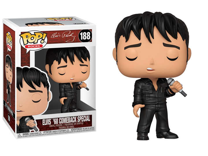 Funko POP! ROCKS ELVIS 68 COMEBACK SPECIAL VINYL FIGURE