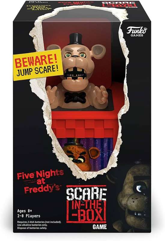 FUNKO GAMES FIVE NIGHTS AT FREDDYS SCARE-IN-THE-BOX GAME