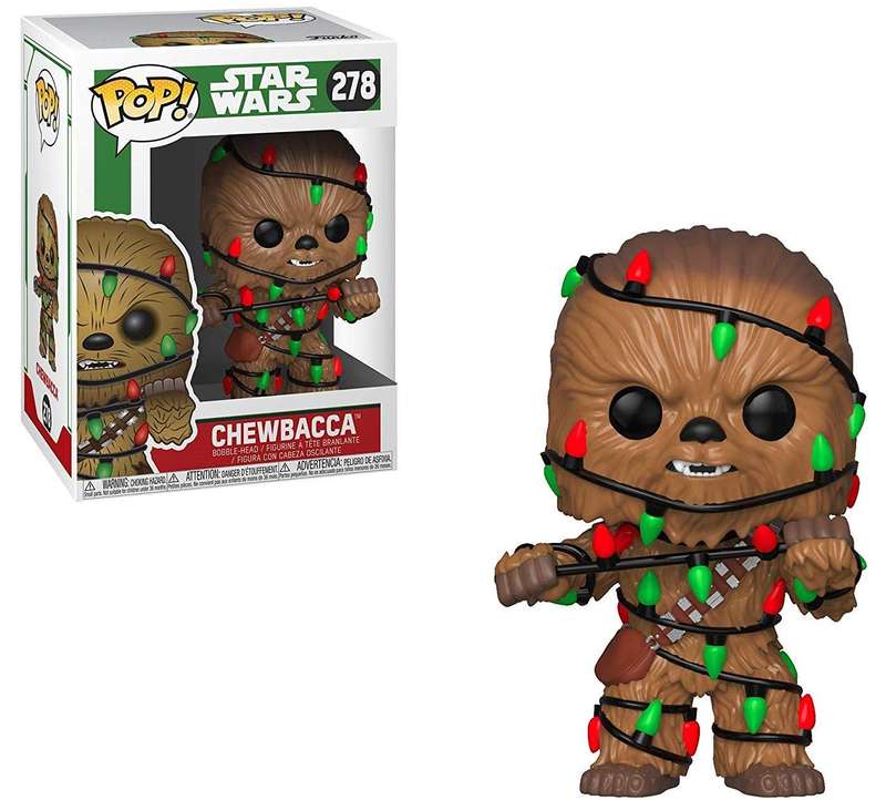 Funko! POP STAR WARS HOLIDAY CHEWBACCA VINYL FIG