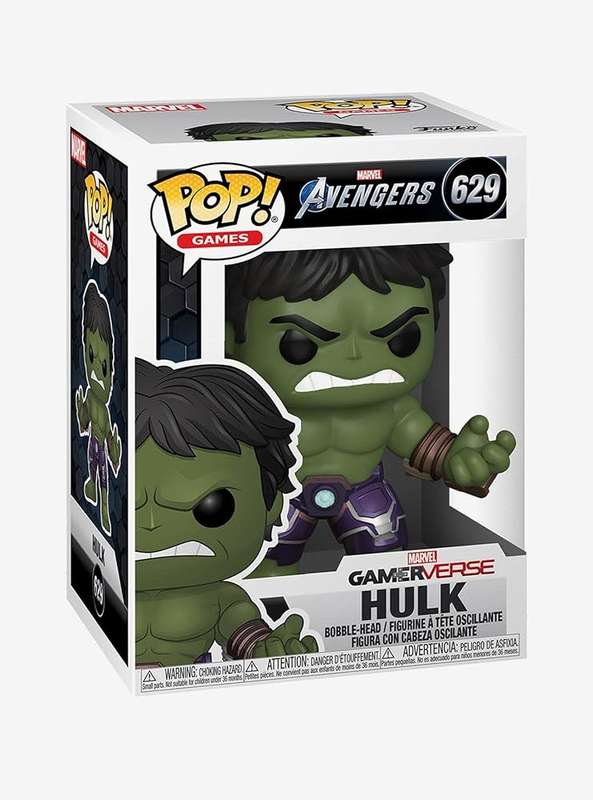 Funko POP! GAMES AVENGERS GAME HULK STARK TECH SUIT