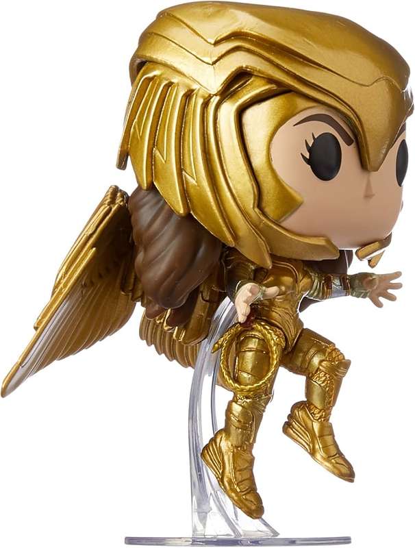 Funko POP! WONDER WOMAN 1984 WW GOLD FLYING METALLIC VIN FIG