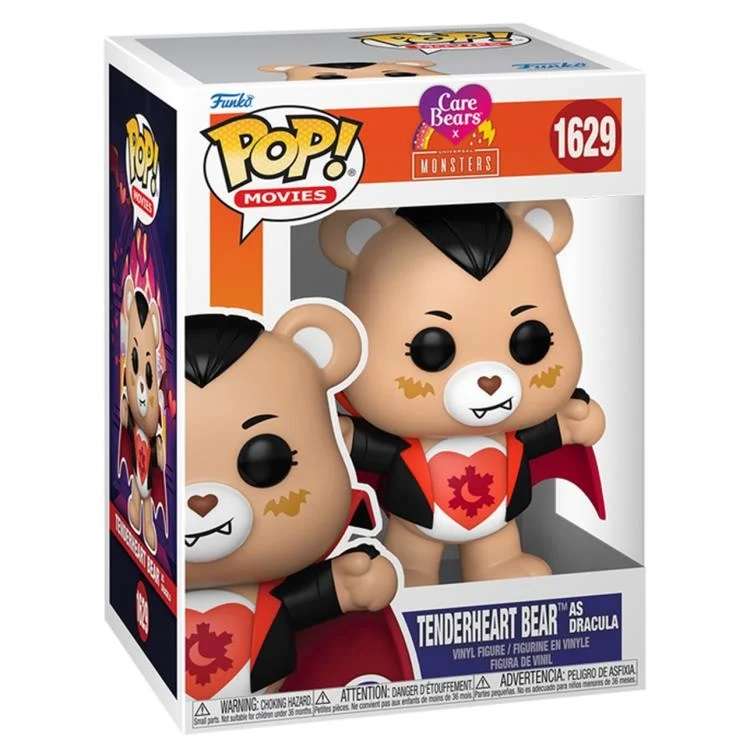 Funko POP! UNIVERSAL MONSTERS X CARE BEARS TENDER HEART BEAR DRACULA