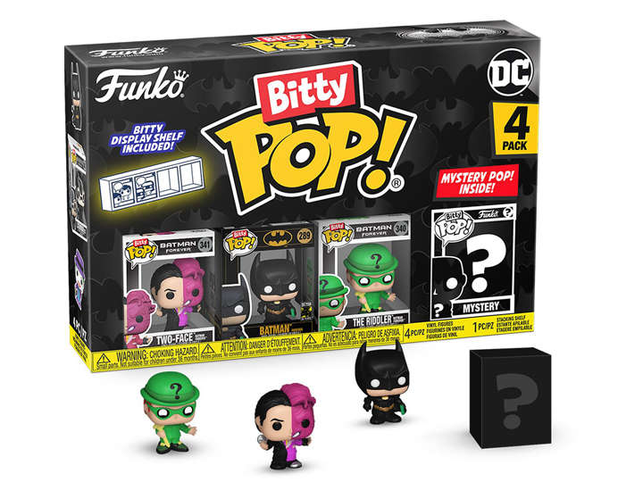 Funko BITTY POP! BATMAN 85TH TWO FACE 4PK
