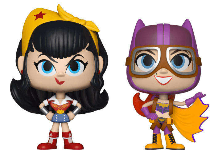 Funko VYNL DC BOMBSHELLS WONDER WOMAN & BATGIRL VIN FIG 2PK