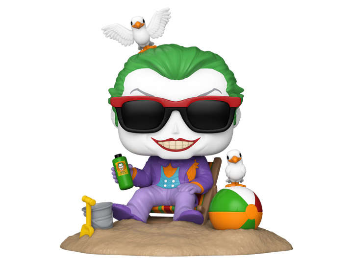 Funko POP! DELUXE BATMAN 85TH THE JOKER BEACH VIN FIG