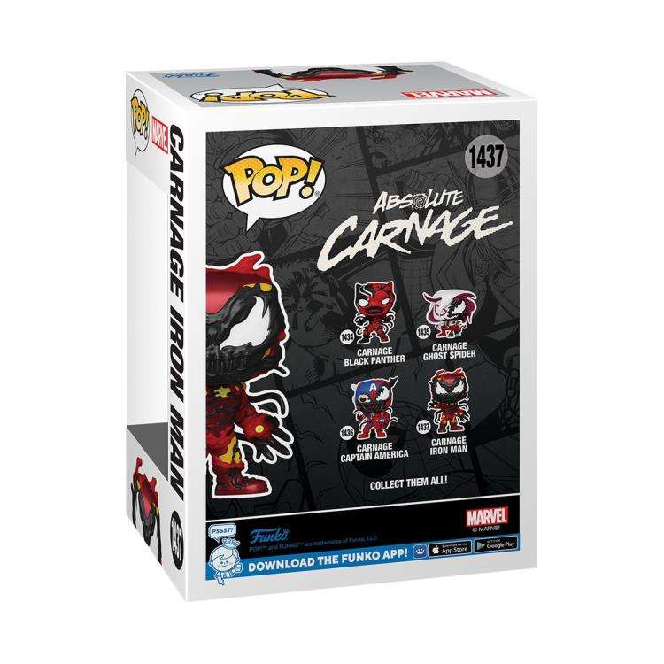 Funko POP! MARVEL CARNAGEIZED IRON MAN VIN FIG