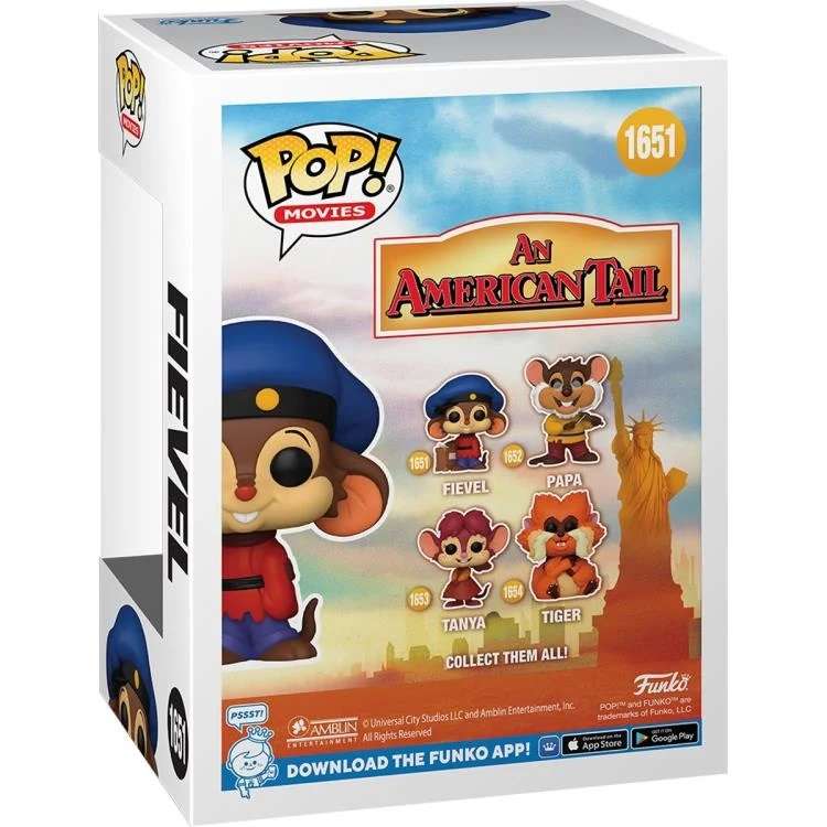Funko POP! MOVIES AMERICAN TAIL FIEVEL VIN FIG