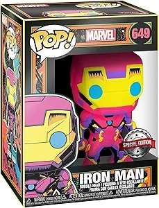 Funko POP! BLACKLIGHT IRON MAN