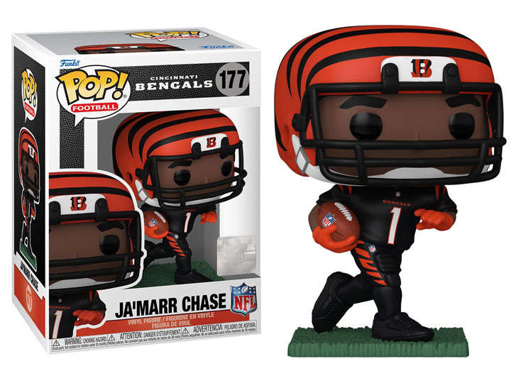 Funko POP! NFL BENGALS LAMARR CHASE VIN FIG