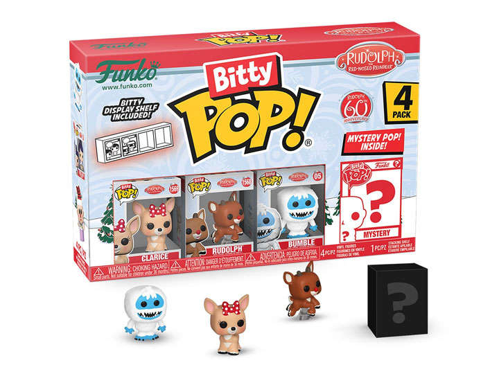 Funko BITTY POP! RUDOLPH CLARICE 4PK