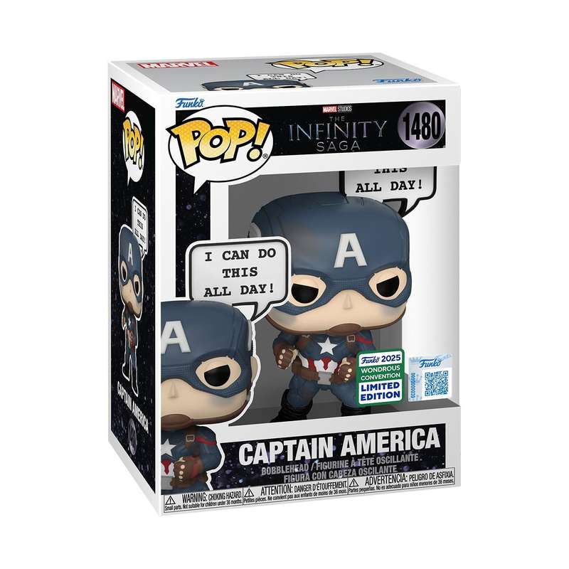 Funko POP! Marvel The Infinity Saga Captain America Meme