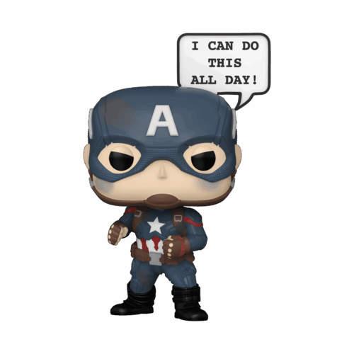 Funko POP! Marvel The Infinity Saga Captain America Meme
