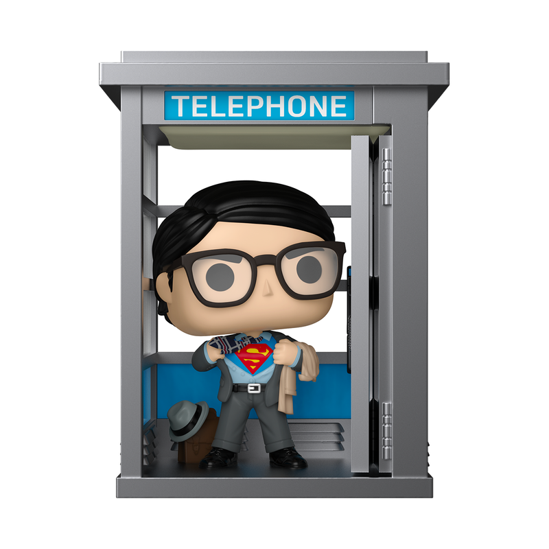 Funko POP! Deluxe: DC Comics Superman with Booth Figure