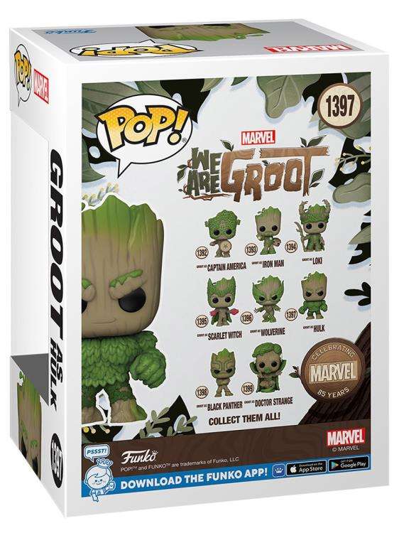 Funko POP! MARVEL WE ARE GROOT HULK VIN FIG