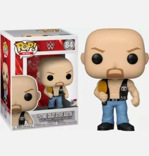 Funko POP! WWE SC STEVE AUSTIN W/ BELT VIN FIG