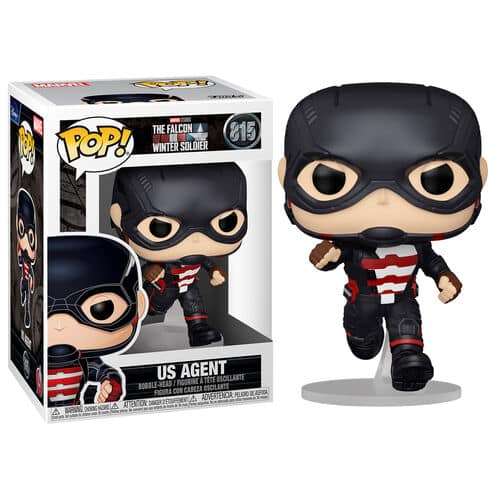 Funko! POP MARVEL THE FALCON AND THE WINTRER SOLDIER US AGENT FIGURE