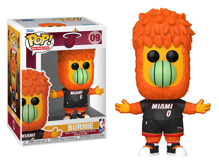 Funko POP! NBA MASCOTS MIAMI BURNIE VIN FIG