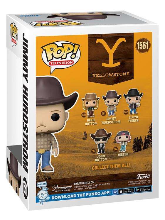 Funko POP! TV YELLOWSTONE S2 JIMMY VIN FIG