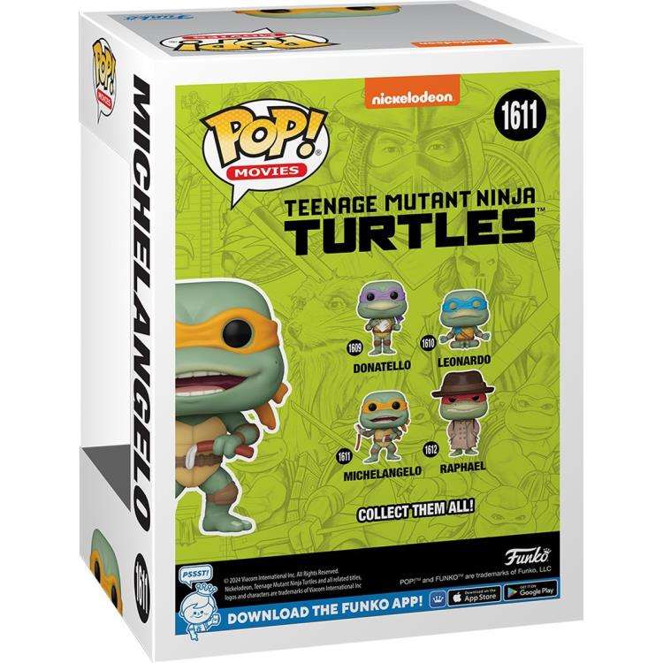 Funko POP! MOVIES TMNT MICHELANGELO SAUSAGE LINK NUNCHUCKS